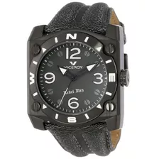 Reloj Viceroy Men's 432119-55 Rebel Negro De Acero Y