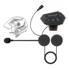 Intercomunicador Para Moto Bt12 Auriculares Casco Bluetooh