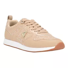 Tenis Guess Jolies Taupe Originales Mujer Talla 7.5us