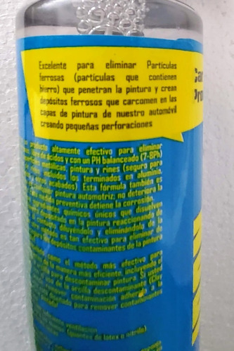 Descontaminador Frrico Para Rines Y Pintura, Iron Less Foto 6