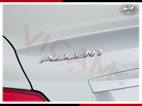 Emblema Para Cajuela Hyundai Accent 2011-2016  Foto 4