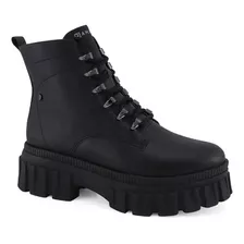 Bota Coturno Tratorado S/ Grosso Feminino Ramarim 2364105 Pr