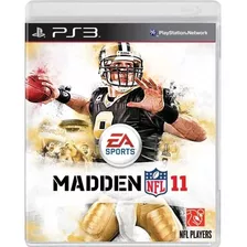 Jogo Madden 11 Nfl Players | Ps3 Lacrado Novo Original