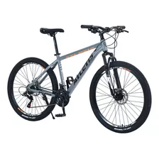 Bicicleta Mountain Bike Ridge Aro 27,5 21 Vel Hombre Color 1625050 - Gris Tamaño Del Cuadro L