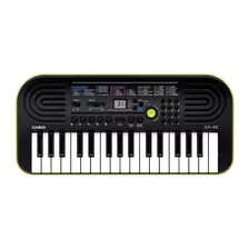 Teclado Musical Casio Mini Sa-46 32 Teclas Negro/verde