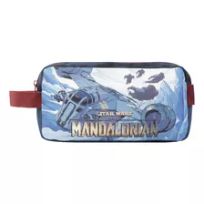 Multiuso Star Wars Mandalorian Color Azul Marino