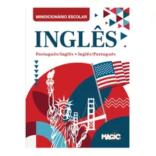 100 Mini Dicionário Escolar Pedagógico Inglês X Português 352pág - Atacado