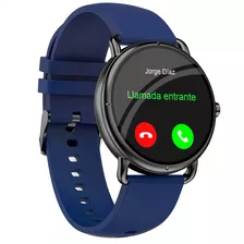 Smartwatch Binden Era One Asistente De Voz Realiza Llamadas Notificaciones Salud Deportes Azul