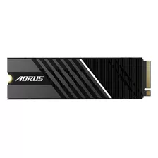 Disco Sólido Interno Gigabyte Aorus Gen 4 Gp-ag70s1tb 1tb Preto