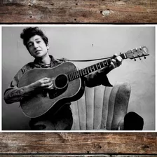 Bob Dylan Poster Lamina 47x32cm 200grms Blanco Y Negro