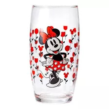 Combo De 2 Copos De Vidro Disney Mickey E Minnie.