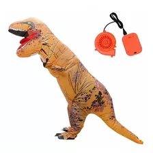 Disfraz Inflable De Dinosaurio T-rex De Fiesta Para Adultos