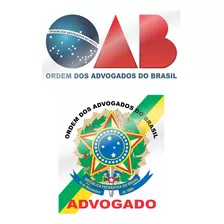 Adesivos Advogado E Oab Uso Vidro Interno Parabrisa