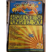 1 Afiche Cine Orig.-rock Hasta Que Se Ponga Sol - Oferta 248