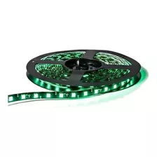 Rollo Led 5050 Verde Cinta 5mts 300 Led Exterior 14.4w/m