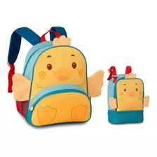 Kit Mochila Infantil + Lancheira Animais Cachorro 2020