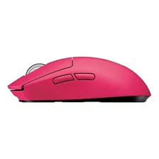 Mouse Gamer De Juego Inalámbrico Recargable Logitech G Pro Series Pro X Superlight 910-005879 Rosa