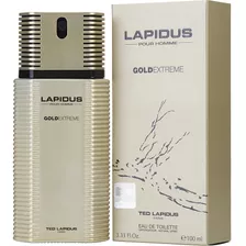 Lapidus Pour Homme Gold Extreme 100 Ml Sellado, Original!!