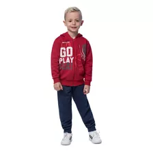 Conjunto Jaqueta Infantil Menino E Calça Jogger