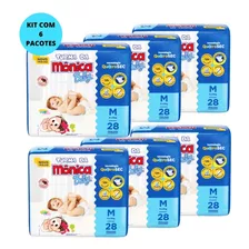 Kit De Fralda M Turma Da Monica Baby Jumbo Atacado 