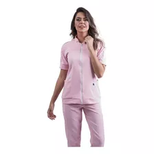  Scrub Veneza Pijama Cirúrgico Feminino - Rosa Bebê 