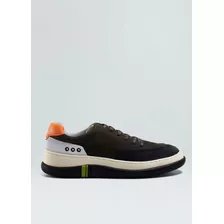 Womens Hybrid Lace Up Nobuck Sneakers