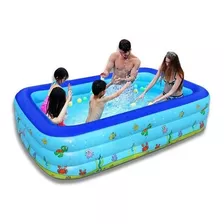 Piscina Inflable Verano Niños 150x100x50 Cm 