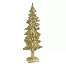 Adorno Navideño Tallado En Madera Colección Invierno 81 Cm