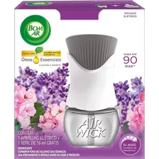 Difusor Bom Ar Lavanda E Gerânio Aparelho + Refil 16ml