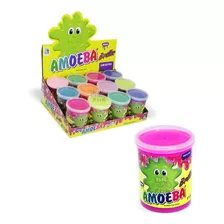 Amoeba Glitter Kit 3 Brilho Geleinha Diversão Slime Original