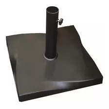 Pie Base Para Sombrilla Acero 44 Cm Negro