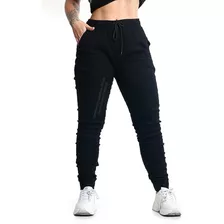 Calça Feminina Jogger Sarja C/ Elastano Lindas