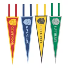 Banderines En Tela De Las Casas De Hogwarts I Harry Potter