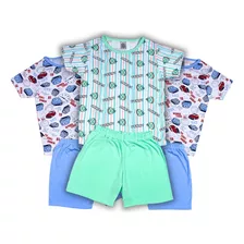 Conjunto De Pijama Infantil Menino Menina - Conforto Máximo
