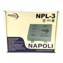 Adaptador Áudio Napoli Npl 3 Novo 