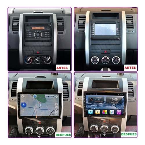 Nissan Xtrail 2008-2014 Carplay Android Gps Radio Touch Usb Foto 8