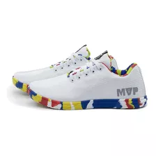 Tenis Para Crossfit Mvp Rhino X White Splash