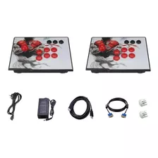 Kit 02 Controles Videogame Manche E 06 Botões Tomate Ay-03