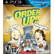 Jogo Game Order Up !! Ps3 Playstation Midia Fisica