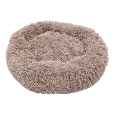 Cama Nuvem Pet Luxo Redonda Pelúcia 80cm Caminha G Cães