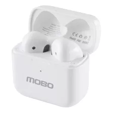 Audifonos Mobo One Blanco Tws Bluetooth