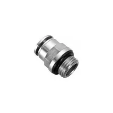 Conexão Metálica Reta Macho 1/4 X 10mm Bsp - Kit 10 Pçs