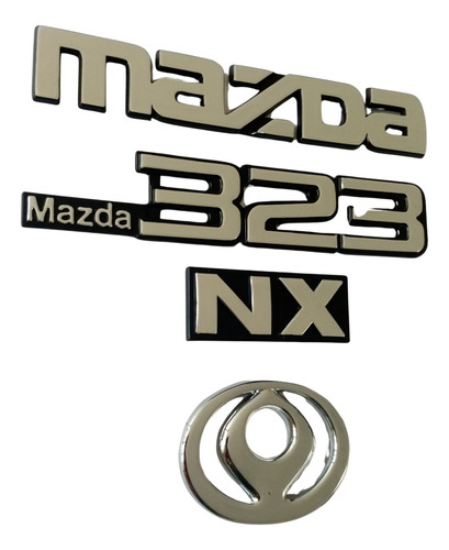 Emblemas Traseros Mazda 323 Nx Sol Naciente Mazda  Foto 4