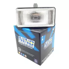  Farol Auxiliar Vidro Retangular Universal Longo Alcance Par