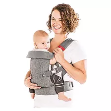 You Me 4-en-1 Portabebés Ergonómico, 8 - 32 Lbs (malla Gris)