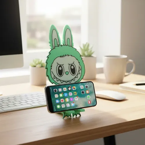 Soporte Celular Labubu Único Diseño Regalo Diseño