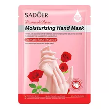 Mascarillas De Manos Hidratantes Con Rosa Sadoer