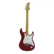 Guitarra Tagima Tg-530 Woodstock Metallic Red Nova! Material Do Diapasão Bordo Orientação Da Mão Destro