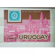 Bloque Uruguay Dia Del Sello 1971 Sw 1230-1972