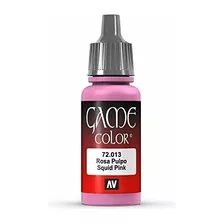 Juego Vallejo Color Calamar Rosa Pintura 17ml